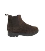 Ghete barbati Geox 42, piele intoarsa, maro