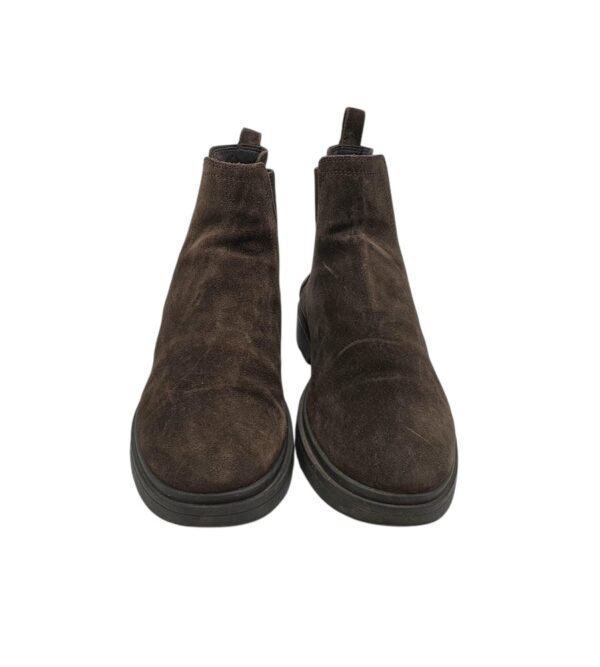 Ghete barbati Geox 42, piele intoarsa, maro - imagine 3