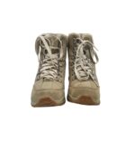 Ghete dama Landrover 37, imitatie de piele, bej, imblanite - imagine 3
