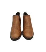 Botine dama Rieker 41, piele, maro - imagine 3