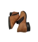 Botine dama Rieker 41, piele, maro - imagine 4