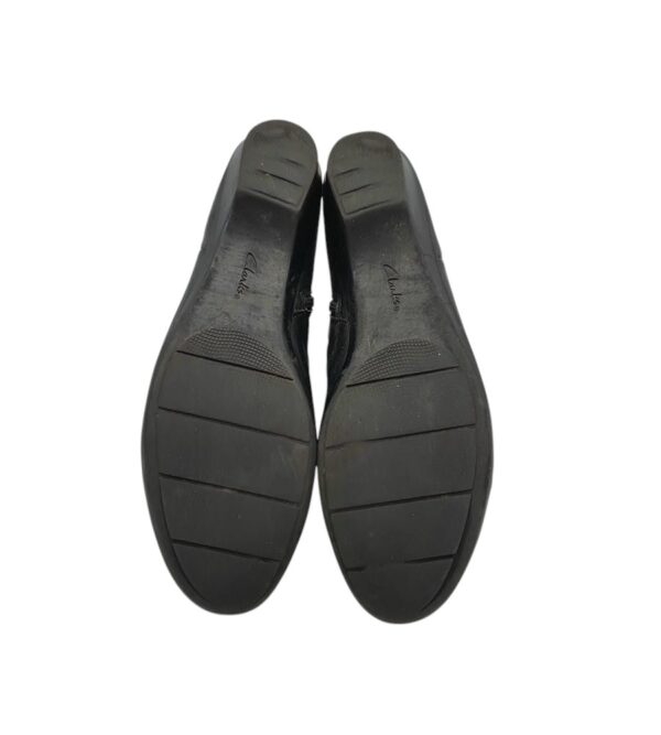 Botine dama Clarks 40, piele, negru - imagine 5