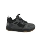 Adidasi barbati Sprandi , imitatie de piele, negru gri