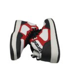 Adidasi barbati Sprandi , imitatie de piele, alb negru - imagine 4