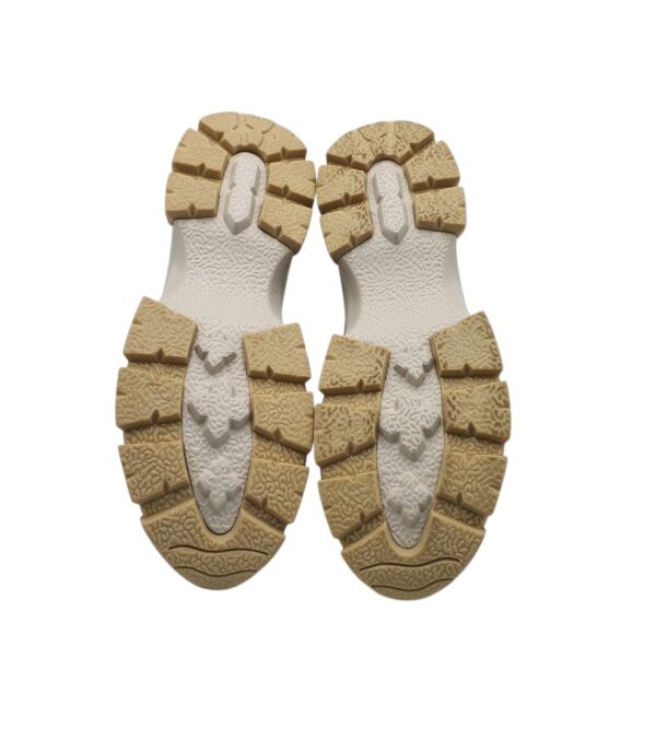 Adidasi dama Sprandi , material textil, bej - imagine 5