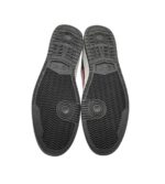 Adidasi barbati Sprandi , imitatie de piele, alb negru visiniu - imagine 5