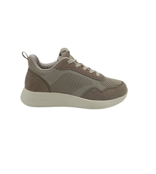Adidasi barbati Sprandi 41, material textil, imitatie de piele, bej - imagine 1