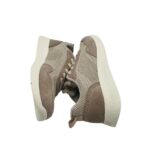 Adidasi barbati Sprandi 41, material textil, imitatie de piele, bej - imagine 4