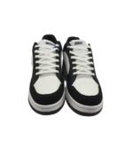 Adidasi barbati Sprandi 44, material textil, imitatie de piele, alb negru - imagine 3