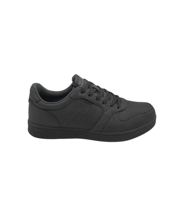 Adidasi barbati Sprandi , imitatie de piele,  negru - imagine 1