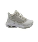 Adidasi barbati Jordan 43, piele, material textil, alb