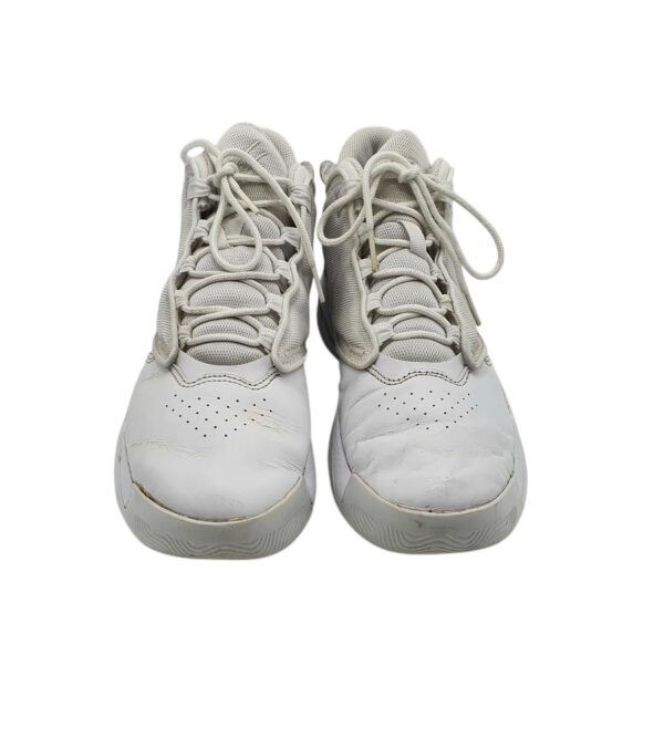 Adidasi barbati Jordan 43, piele, material textil, alb - imagine 3