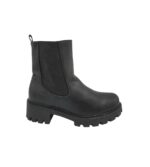 Ghete dama Yours 41, imitatie de piele, negru