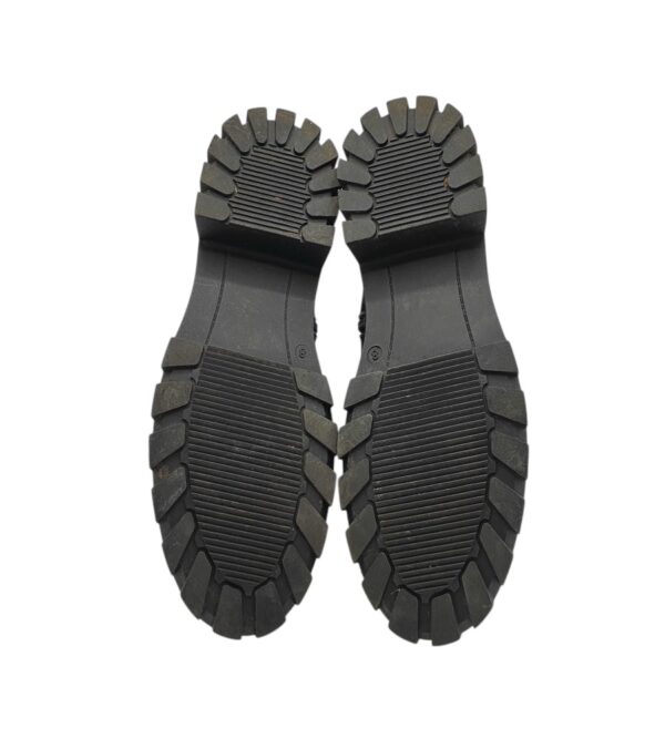 Ghete dama Yours 41, imitatie de piele, negru - imagine 5