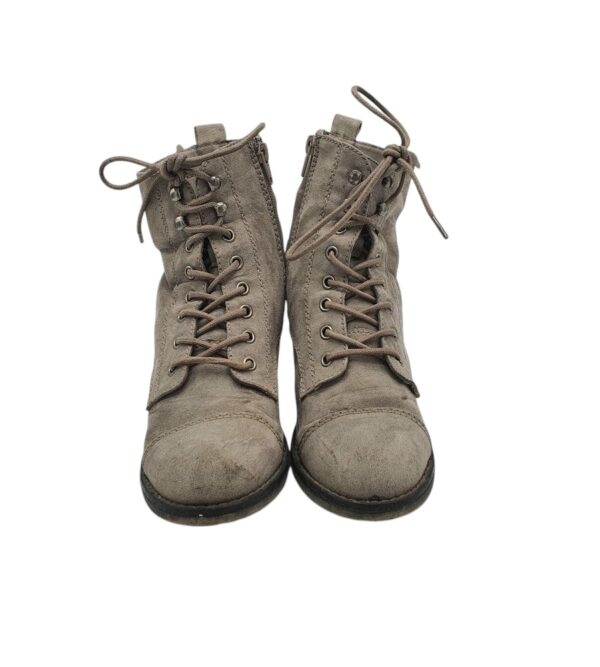 Botine dama Graceland 38, material textil, gri - imagine 3