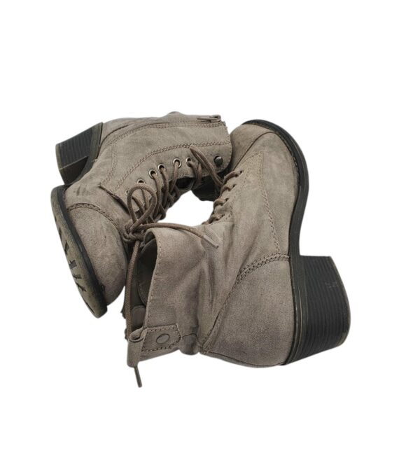 Botine dama Graceland 38, material textil, gri - imagine 4