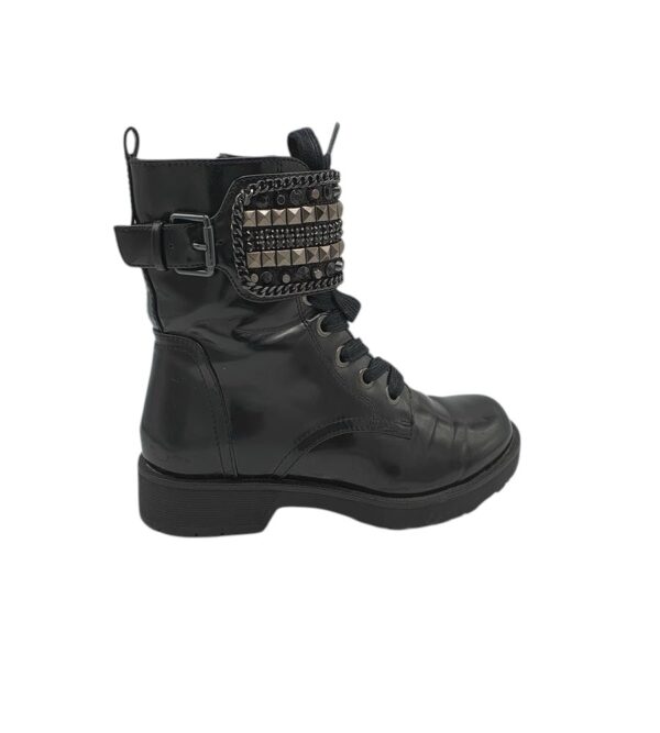 Ghete dama Limelight 37, imitatie de piele, negru - imagine 1