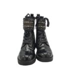 Ghete dama Limelight 37, imitatie de piele, negru - imagine 3