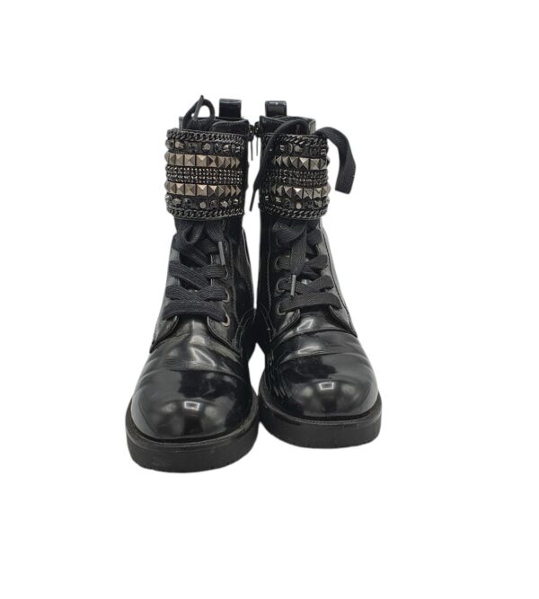 Ghete dama Limelight 37, imitatie de piele, negru - imagine 3