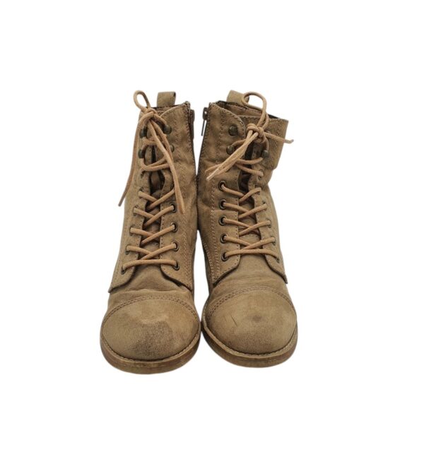 Botine dama Graceland 38, material textil, bej - imagine 3