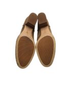 Botine dama Clarks 39, piele intoarsa, maro - imagine 5