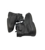 Ghete dama Lite 39, imitatie de piele, negru, imblanite - imagine 4