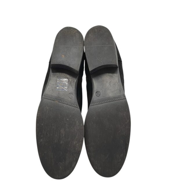 Cizme dama Vero Moda 38, piele intoarsa, negru - imagine 5