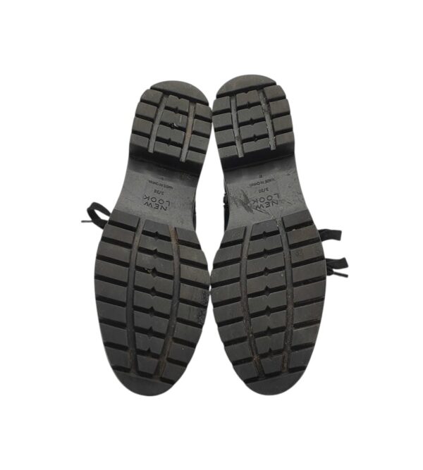 Ghete dama New Look 36, imitatie de piele, negru - imagine 5
