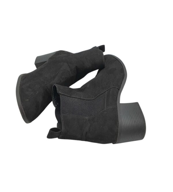 Botine dama Dorothy Perkins 43, material textil, negru - imagine 4