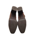 Botine dama Atmosphere 39, material textil, maro - imagine 5