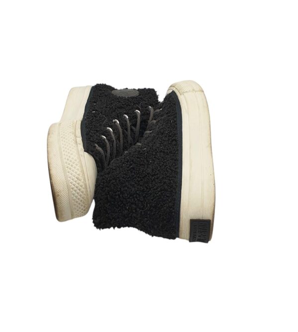 Tenisi dama Converse 39, material textil, negru - imagine 4