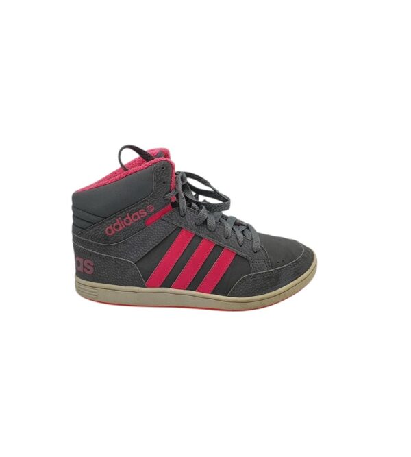 Adidasi dama Adidas 36, imitatie de piele, gri - imagine 1