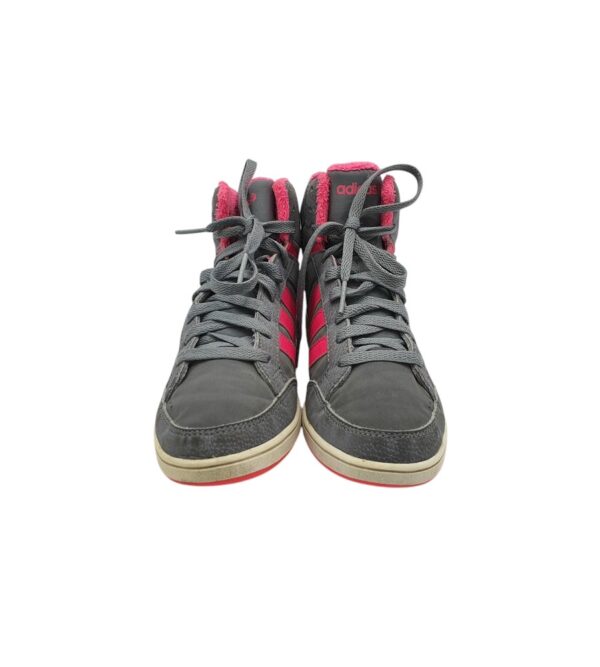 Adidasi dama Adidas 36, imitatie de piele, gri - imagine 3