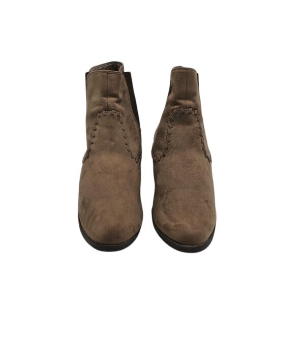 Botine dama New Look 42, material textil, bej - imagine 3