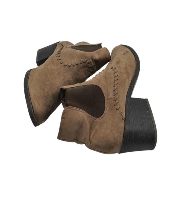 Botine dama New Look 42, material textil, bej - imagine 4