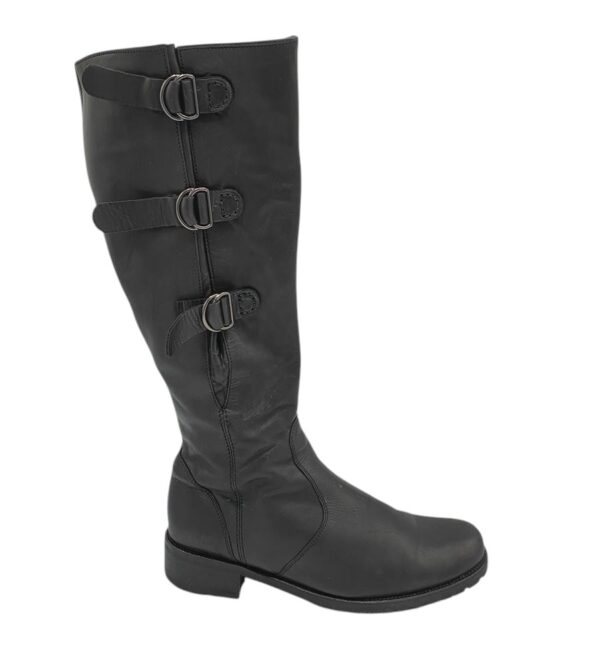 Cizme dama Gabor 39, piele, negru - imagine 1