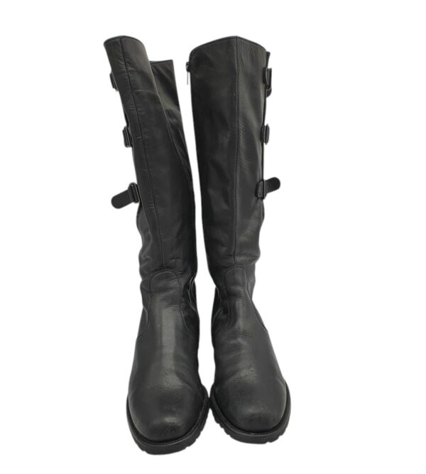 Cizme dama Gabor 39, piele, negru - imagine 3