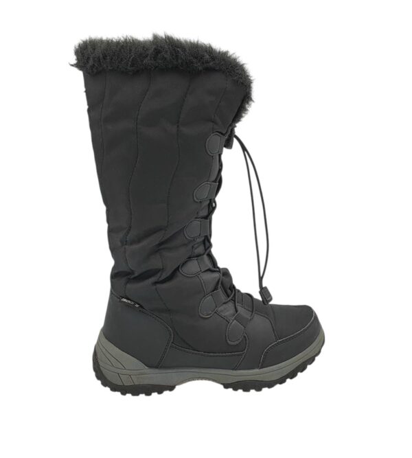 Cizme dama Extreme 39, material textil, imitatie de piele, negru - imagine 1
