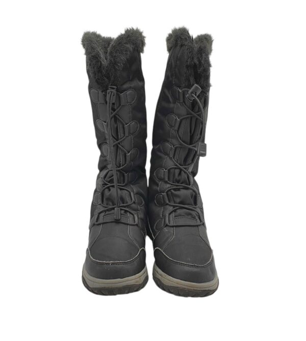 Cizme dama Extreme 39, material textil, imitatie de piele, negru - imagine 3
