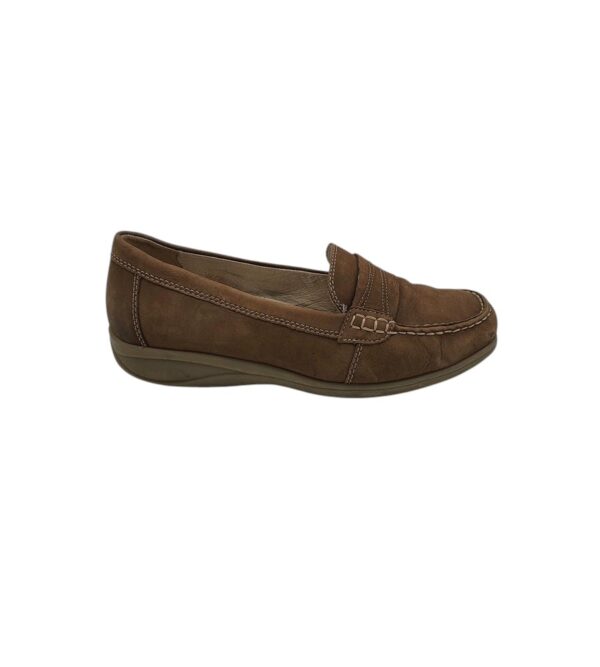 Mocasini dama Medicus 39, piele, maro - imagine 1
