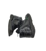 Ghete copii Kickers 37, piele, negru - imagine 4