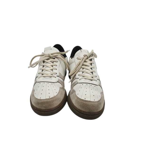Adidasi barbati Atorka 41, imitatie de piele, piele intoarsa, alb gri - imagine 3
