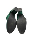 Botine dama Up Collection 39, material textil, verde - imagine 5