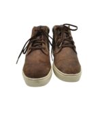 Tenisi barbati Timberland 41, piele intoarsa, material textil, maro - imagine 3