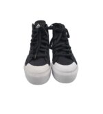 Tenisi dama Adidas , material textil,  negru - imagine 3