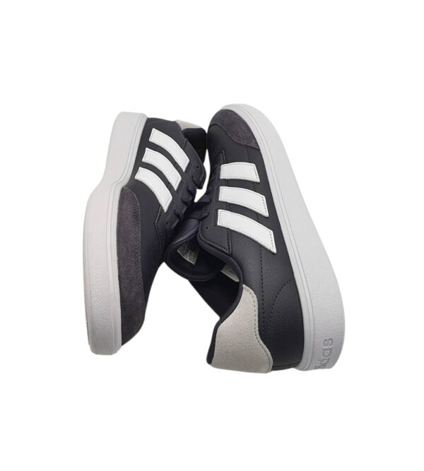 Adidasi barbati Adidas , piele, piele intoarsa,  negru - imagine 4