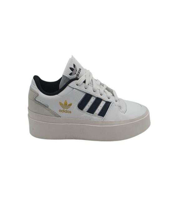 Adidasi dama Adidas 39, piele, alb - imagine 1