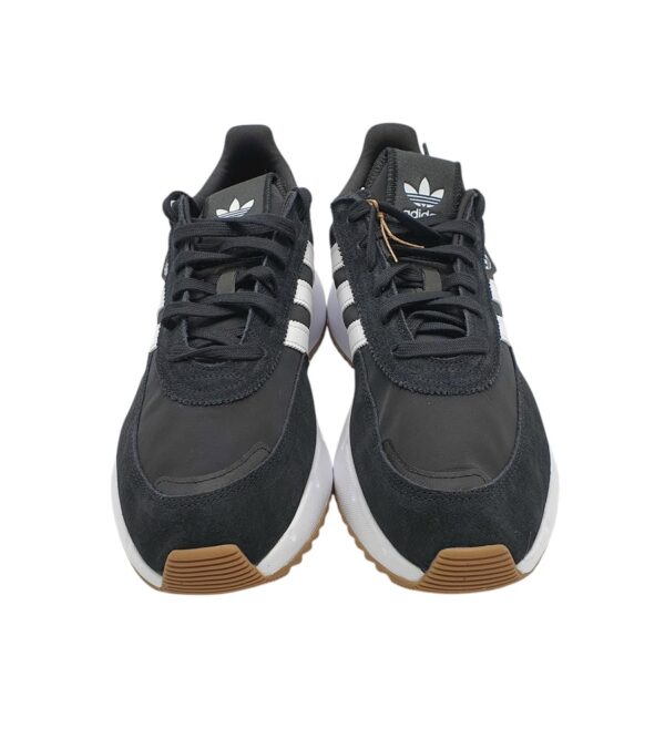 Adidasi barbati  Adidas 43,   piele intoarsa, material textil, negru - imagine 3