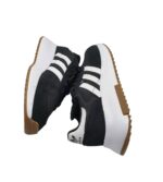 Adidasi barbati  Adidas 43,   piele intoarsa, material textil, negru - imagine 4