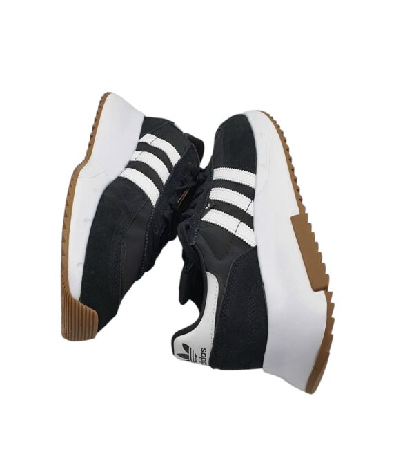 Adidasi barbati  Adidas 43,   piele intoarsa, material textil, negru - imagine 4